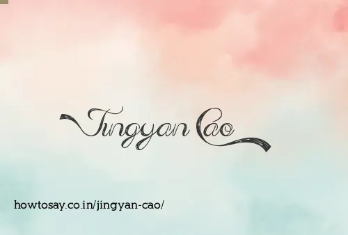 Jingyan Cao