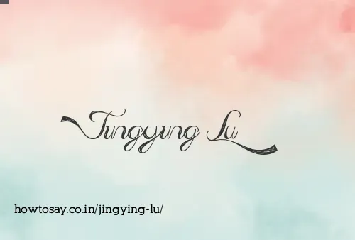 Jingying Lu