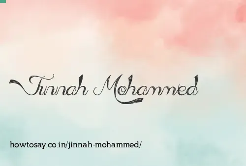 Jinnah Mohammed