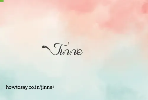 Jinne