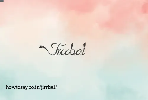 Jirrbal