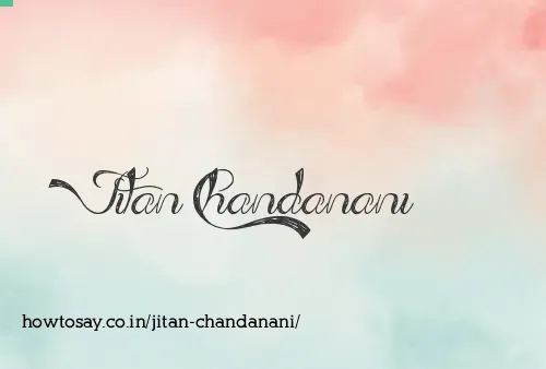 Jitan Chandanani