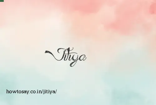 Jitiya