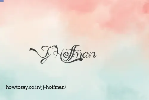 Jj Hoffman