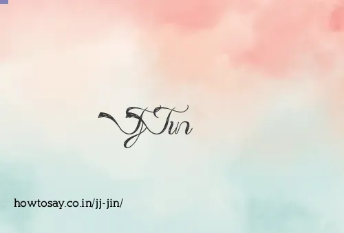 Jj Jin