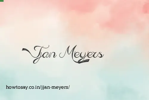 Jjan Meyers