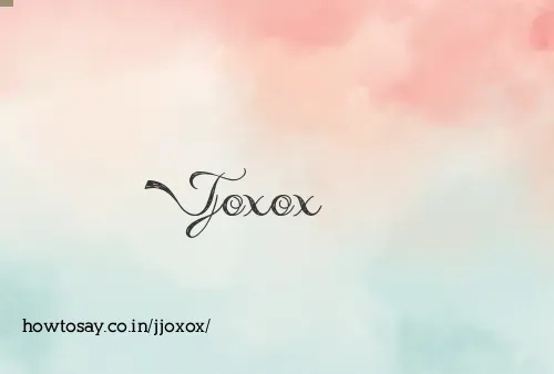 Jjoxox