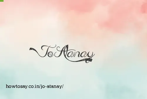 Jo Atanay