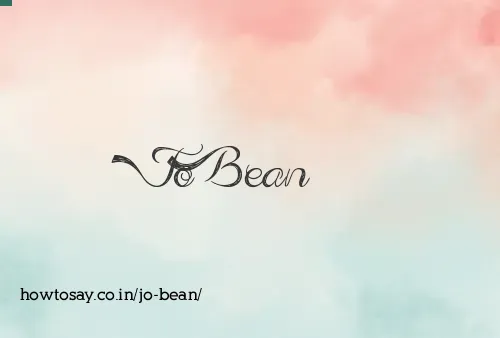 Jo Bean
