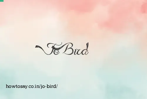 Jo Bird