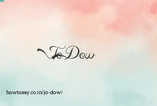 Jo Dow