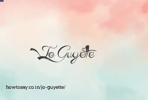 Jo Guyette