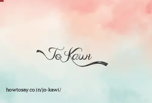 Jo Kawi