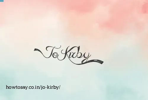 Jo Kirby