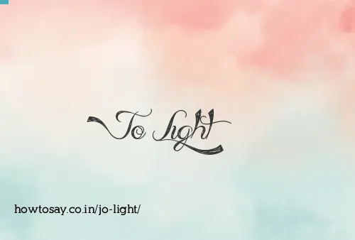 Jo Light