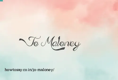 Jo Maloney