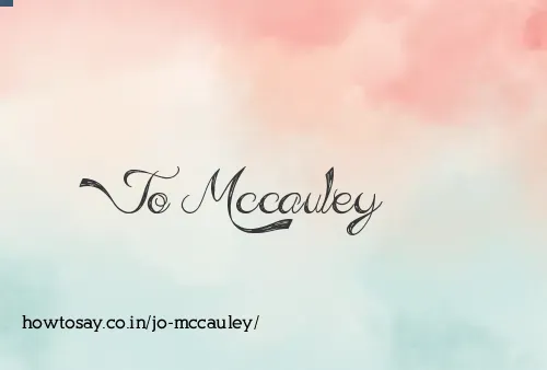 Jo Mccauley