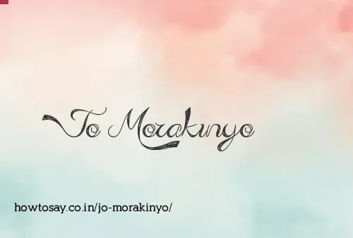 Jo Morakinyo