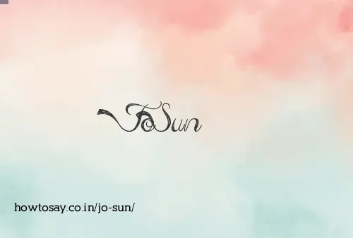 Jo Sun