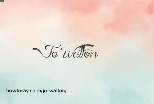 Jo Walton