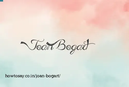 Joan Bogart