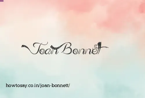 Joan Bonnett