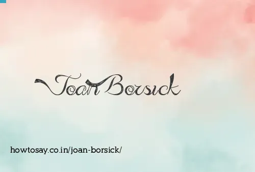 Joan Borsick