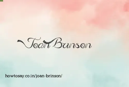 Joan Brinson