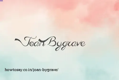Joan Bygrave