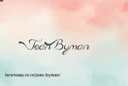 Joan Byman