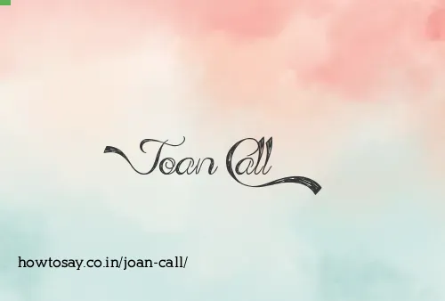 Joan Call