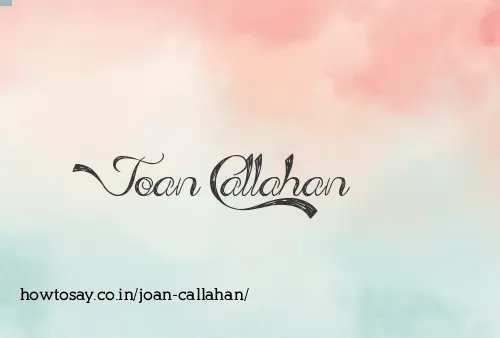 Joan Callahan