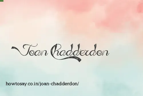 Joan Chadderdon