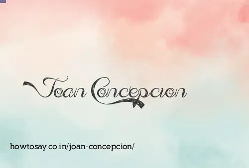 Joan Concepcion