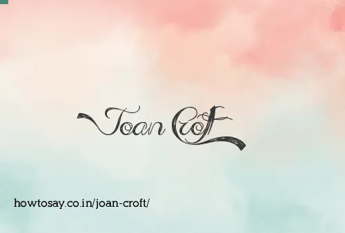 Joan Croft
