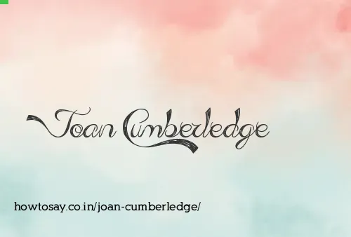 Joan Cumberledge