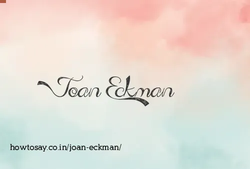 Joan Eckman