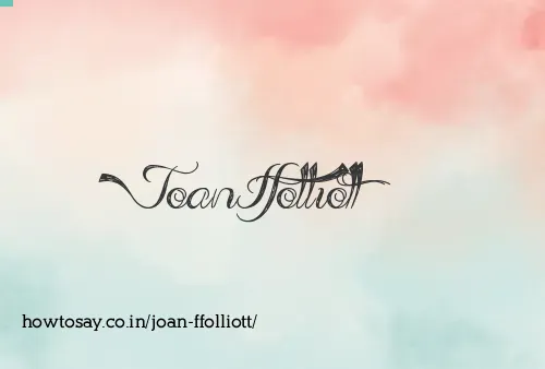 Joan Ffolliott