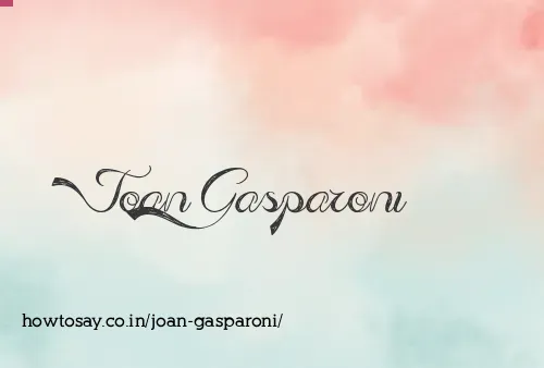 Joan Gasparoni