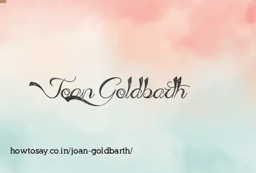 Joan Goldbarth