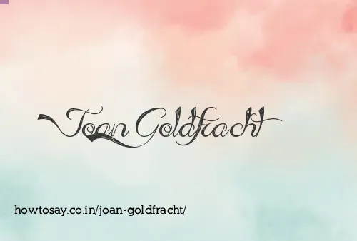 Joan Goldfracht