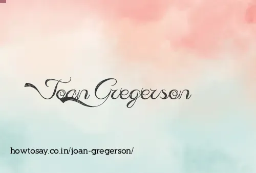 Joan Gregerson