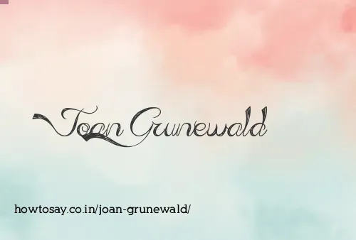 Joan Grunewald