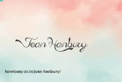 Joan Hanbury