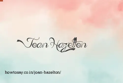 Joan Hazelton
