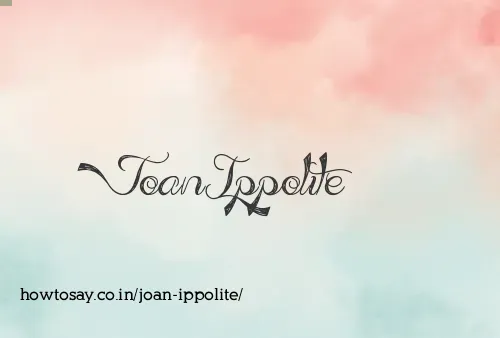 Joan Ippolite