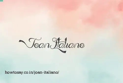 Joan Italiano