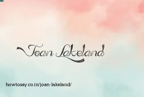 Joan Lakeland