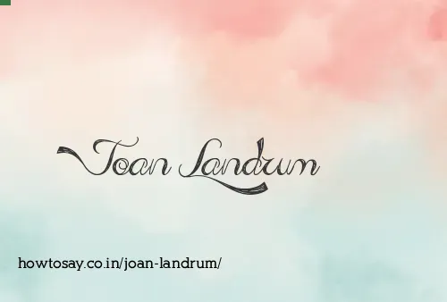 Joan Landrum