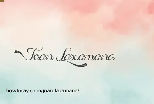 Joan Laxamana